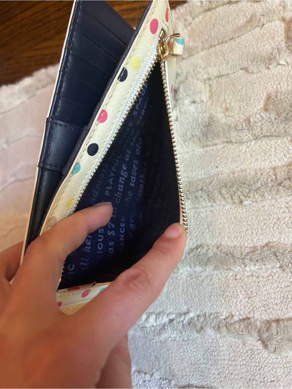 Kate Spade Pink polka dot wallet and Steve Madden Crossbody Bag - Picture 6 of 16